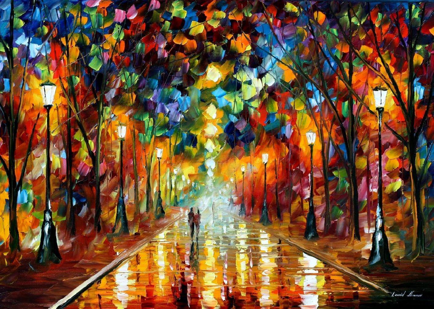 Leonid Afremov: Farewell to Anger