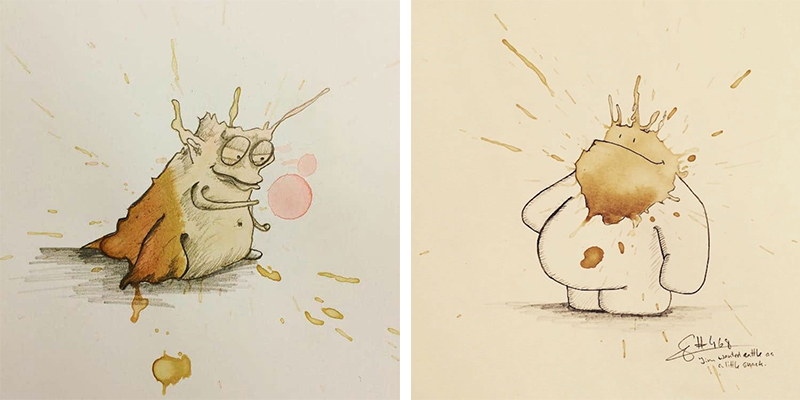 Stefan Kuhnigk, zdroj: https://www.curiousdoodle.com/coffee-art-stefan-kuhnigk/